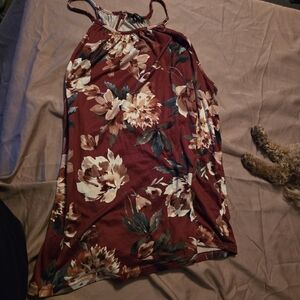 Papermoon Floral Tank Top XXL